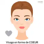 Visagisme coiffure visage coeur relooking