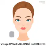 Visagisme coiffure visage allongé ou oblong relooking